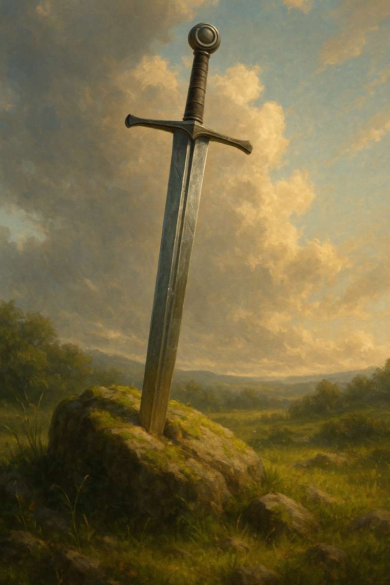 Excalibur Sword in Stone 8K Ultra Realistic Fantasy iPhone Wallpaper - related 8K wallpaper