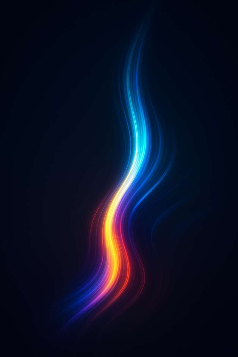 Neon Pulse 8K Vertical Animated Glow iPhone Wallpaper - free 8K wallpaper